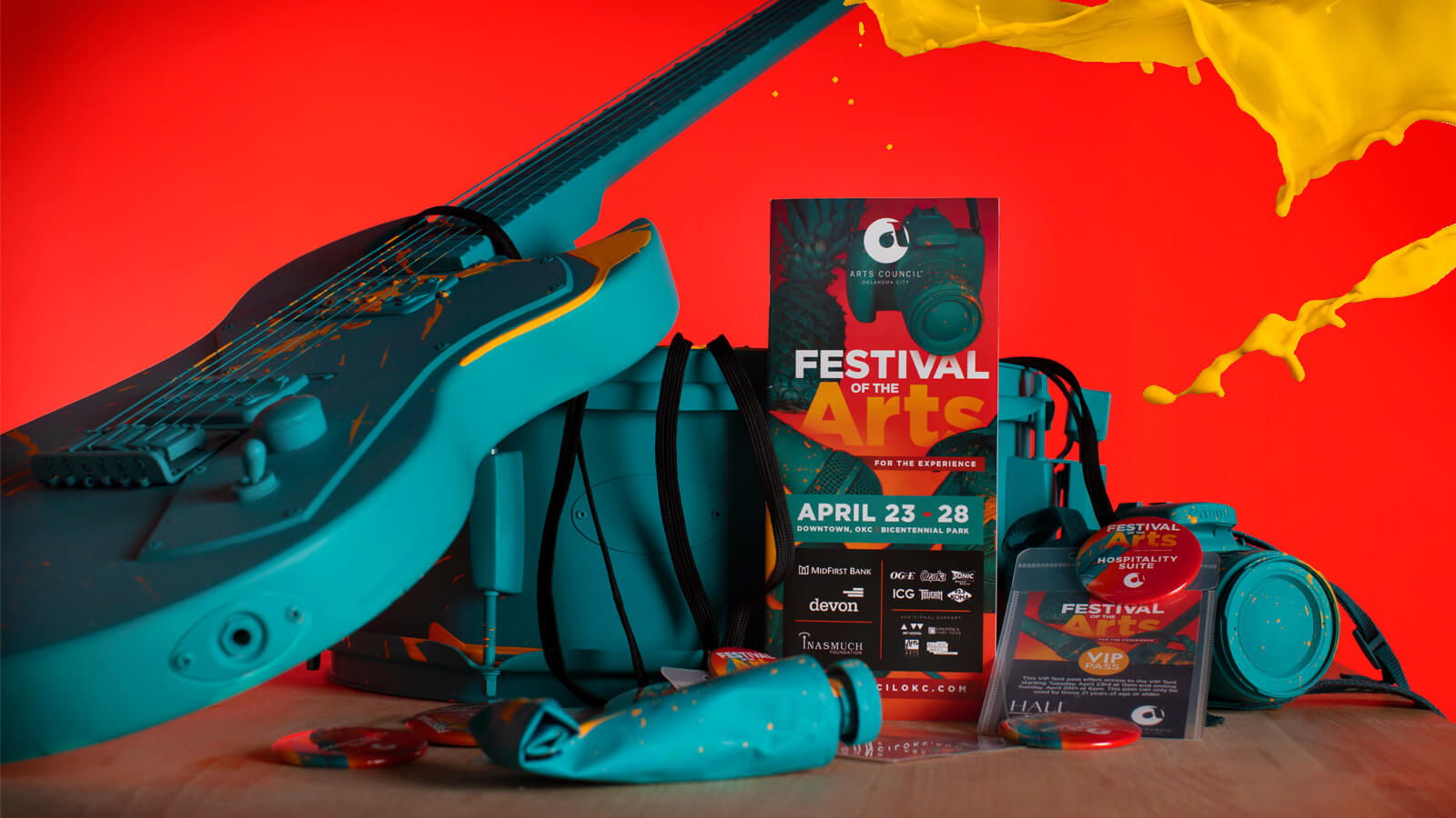 Brand for Arts Council Oklahoma City's Festival of the Arts 2019