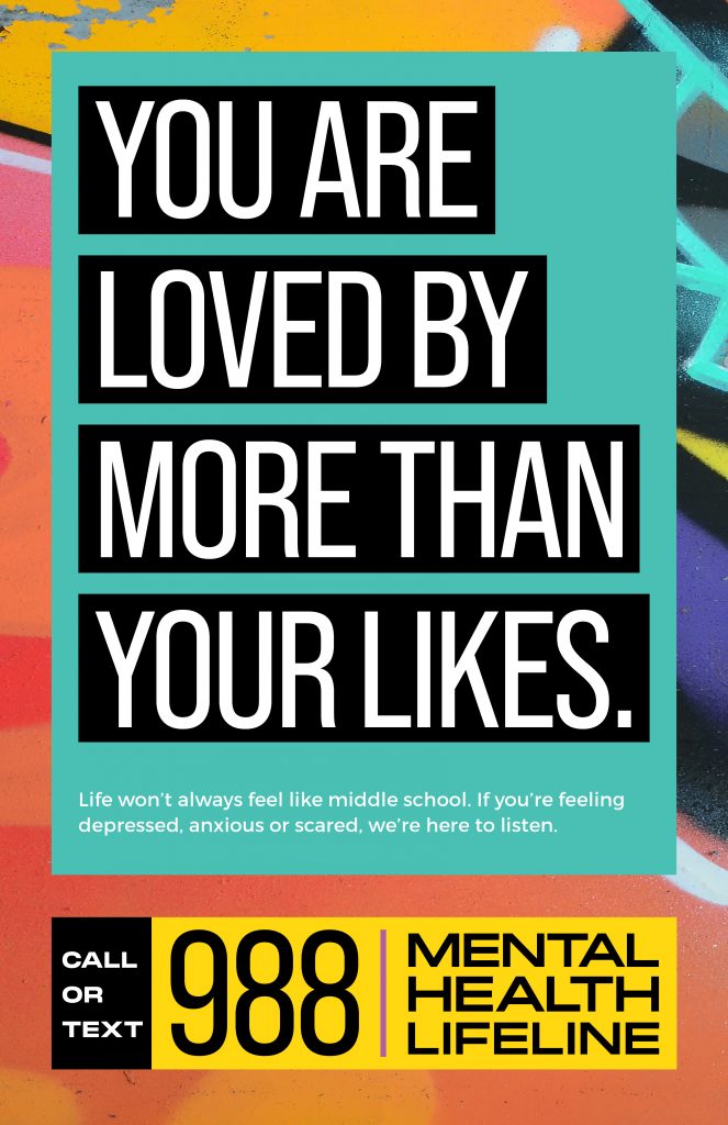 Poster: You Are Loved by More Than Your "Likes"