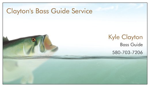 Clayton's Fishing Guide Service Broken Bow