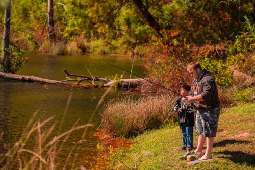 fishing in Beavers Bend