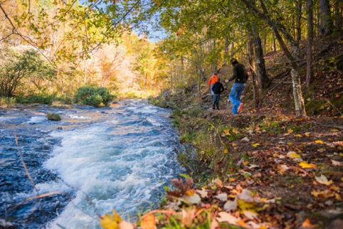 hiking with kids