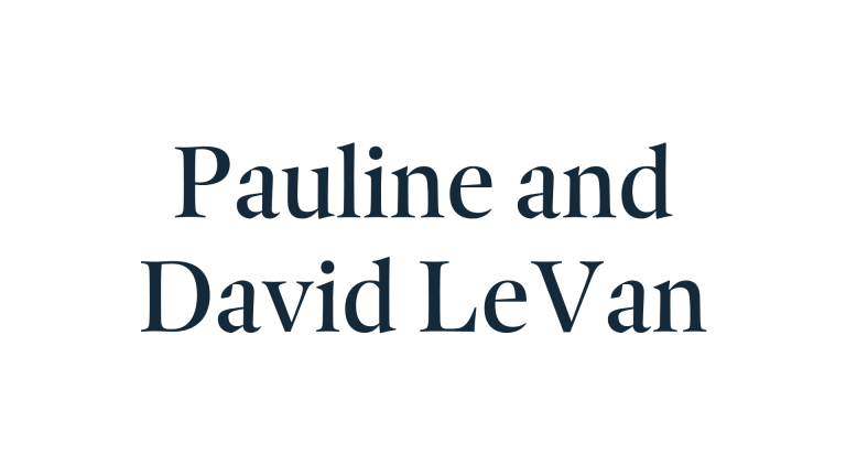 $10,000_Pauline and David LeVan