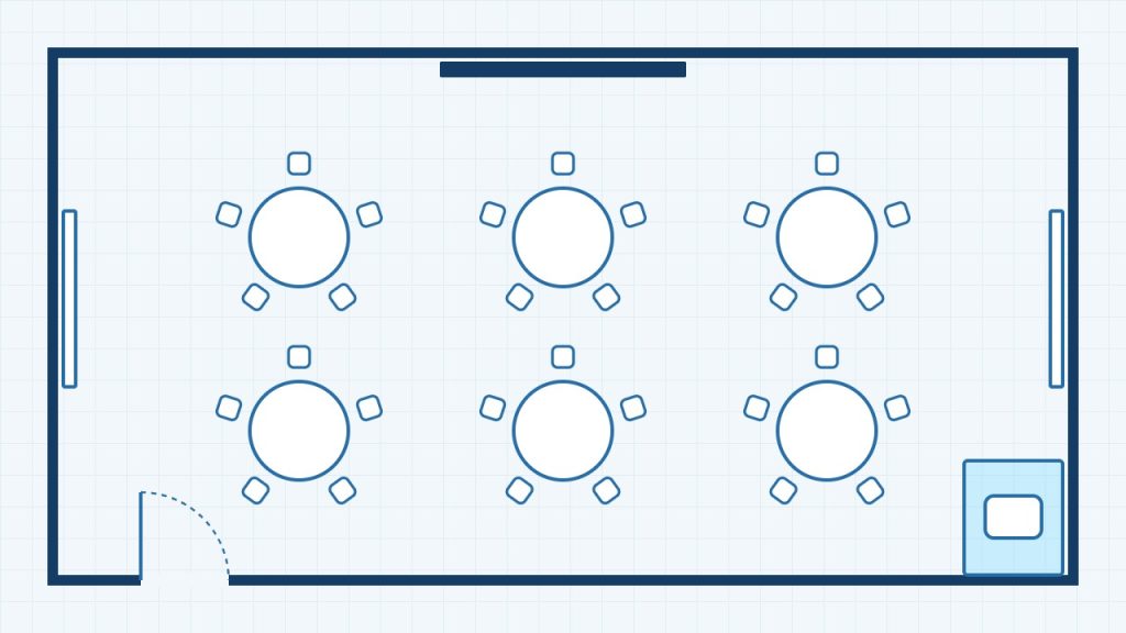 Approximate floor plan of the Ignite Lab
